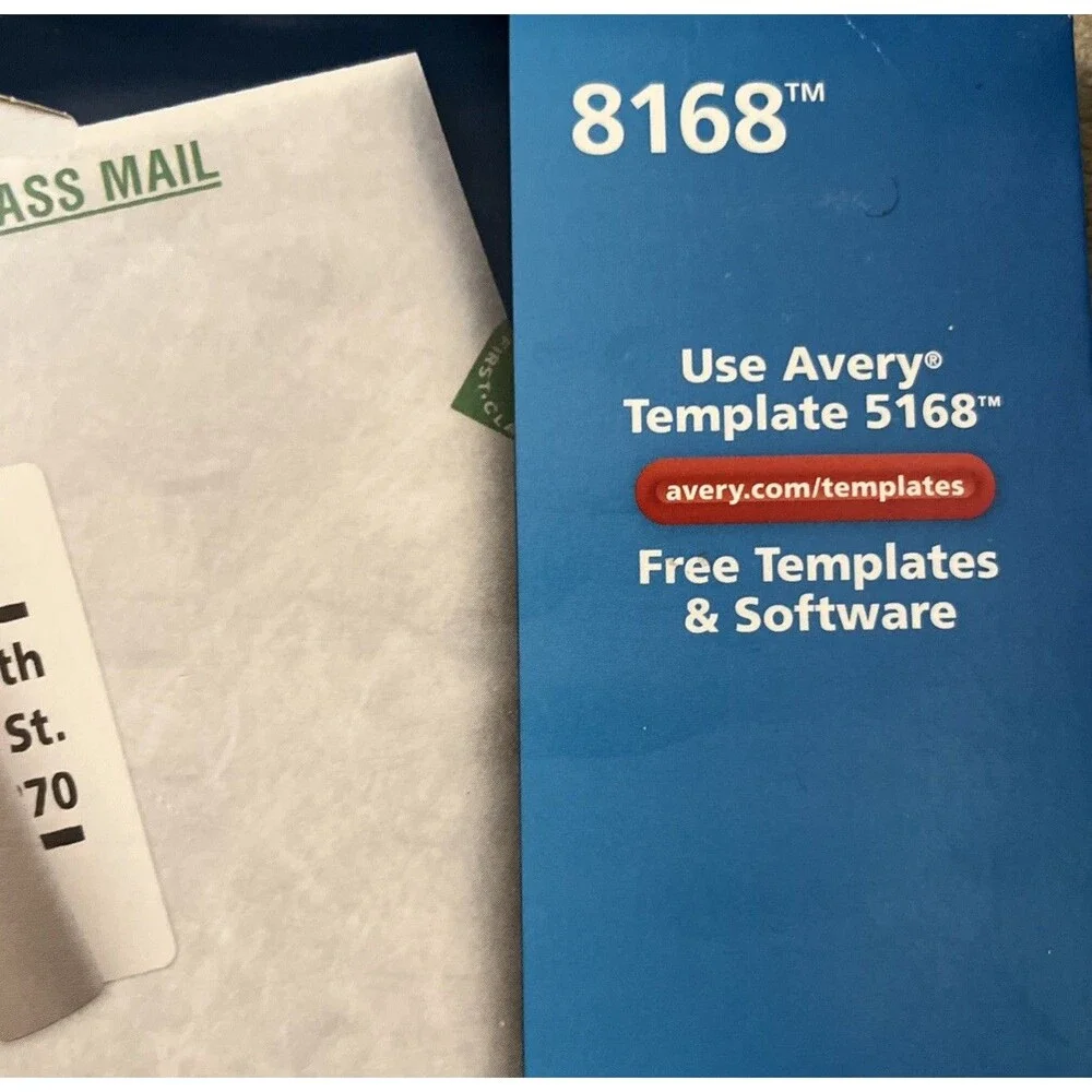 Avery 8168 Shipping Label - 3.5